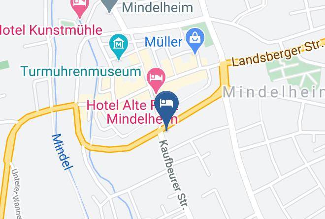 Unterallgau - Hotel Stern Maps
