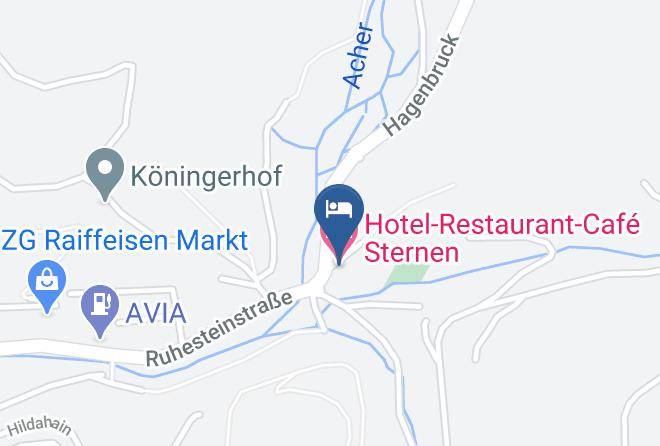 Ortenaukreis - Hotel Sternen Maps