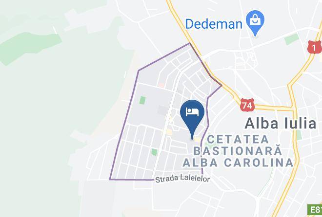 Alba Iulia - Hotel Steyna Maps