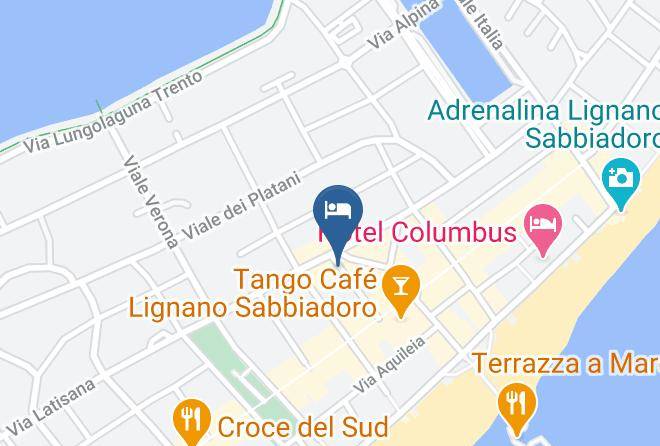 Udine - Hotel Stiefel Maps