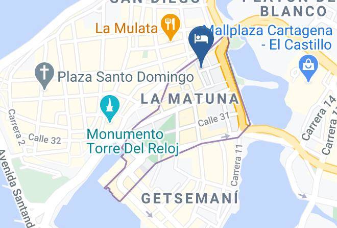 Cartagena De Indias - Hotel Stil Cartagena Maps