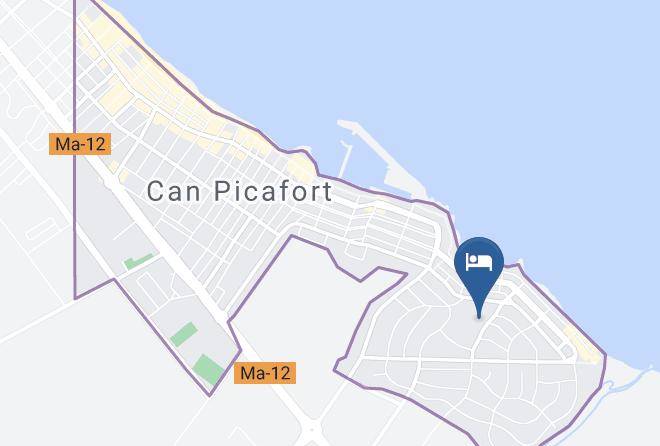 Hotel Stil Picafort Park Map