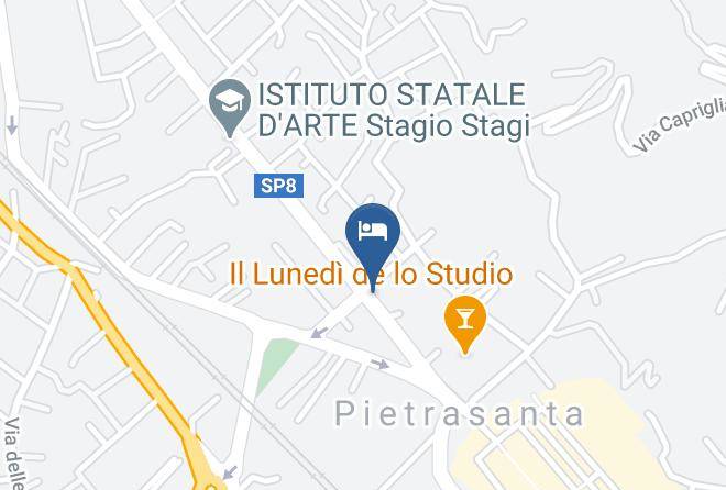 Lucca - Art Hotel Pietrasanta Maps