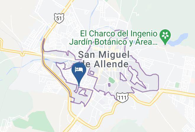 San Miguel De Allende - Hotel Stirling Maps