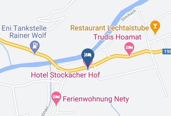 Reutte - Hotel Stockacher Hof Maps