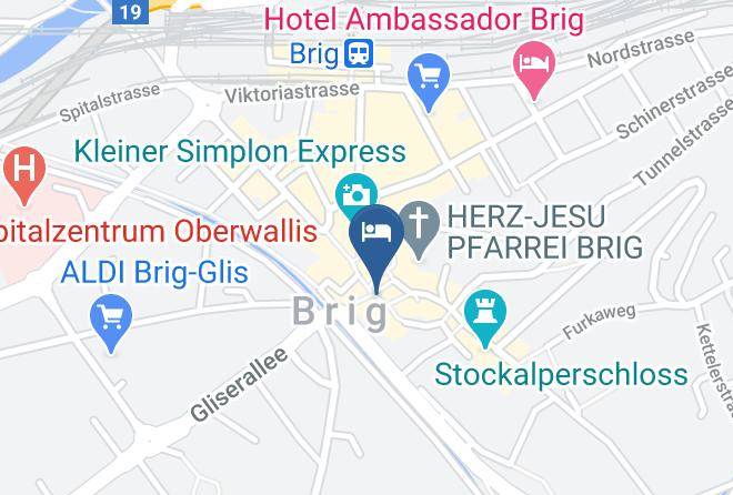 Brig - Hotel Stockalperhof Maps