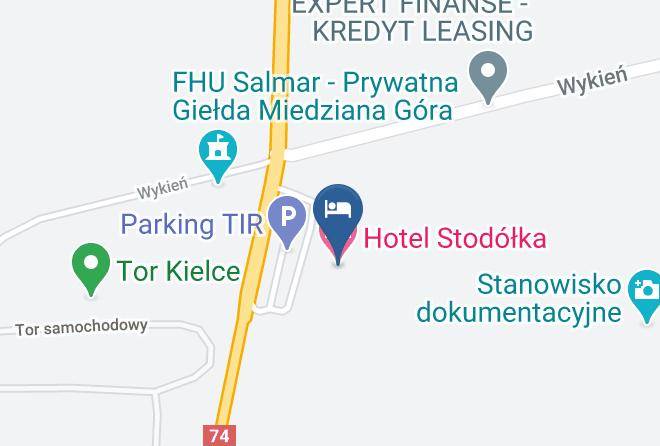 Kielecki - Hotel Stodolka Maps