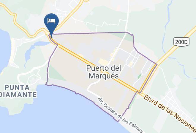 Acapulco De Juarez - Hotel Stone Acapulco Maps