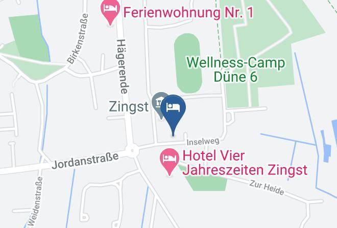 Vorpommern Rugen - Hotel Stone Zingst Maps