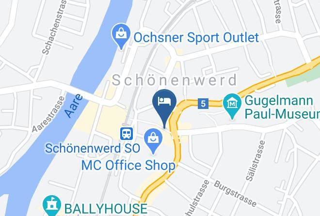 Olten - Hotel Storchen Schonenwerd Maps