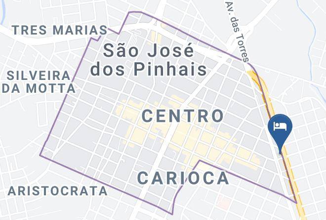 Sao Jose Dos Pinhais - Hotel Stradiotto Maps