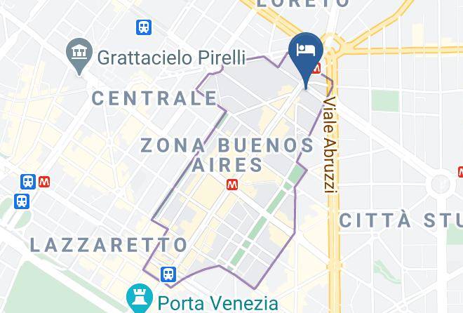 Milan - Hotel Stradivari Maps