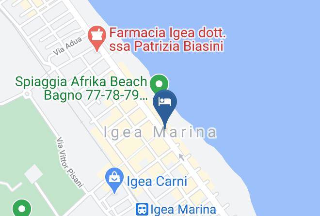 Rimini - Hotel Strand Maps