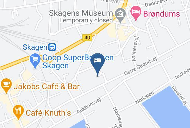 Skagen - Hotel Strandly Skagen Maps