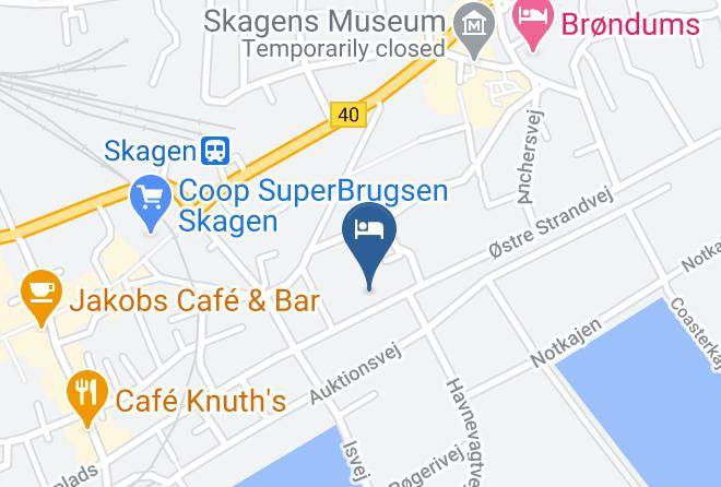 Skagen - Hotel Strandvejen Skagen Maps