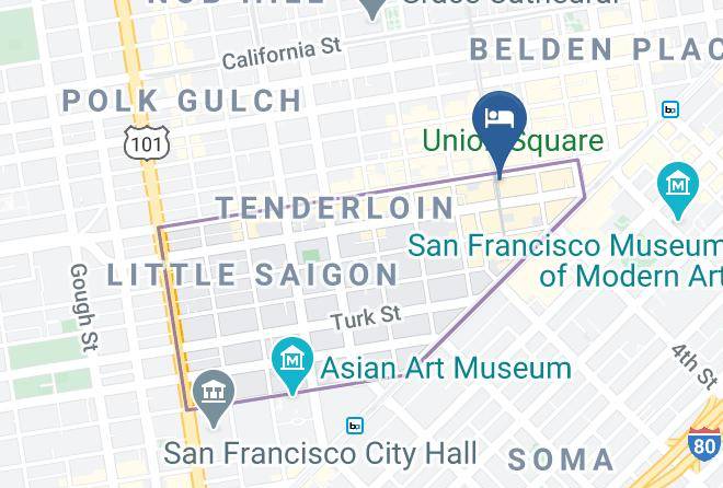 San Francisco - Hotel Stratford Maps