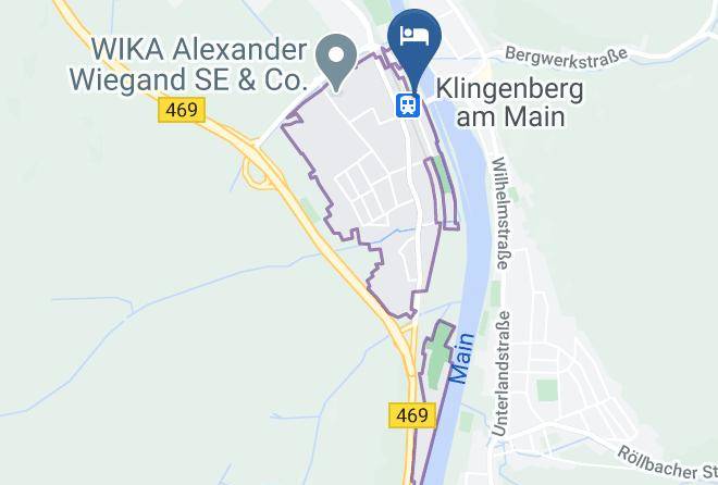 Miltenberg - Hotel Straubs Schone Aussicht Maps