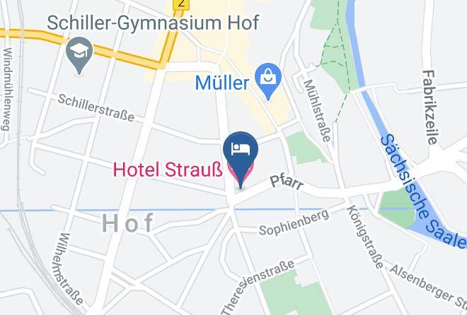 Hof - Hotel Straus Maps