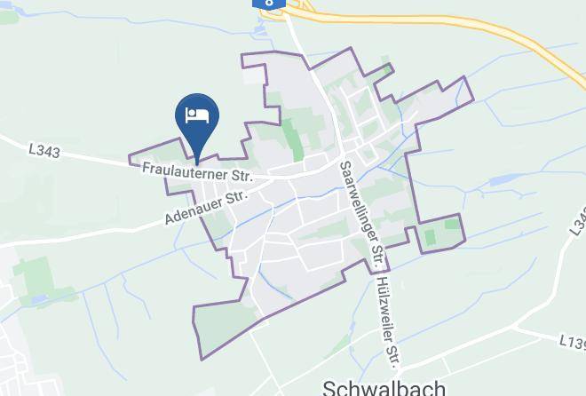 Saarlouis - Hotel Straus Maps