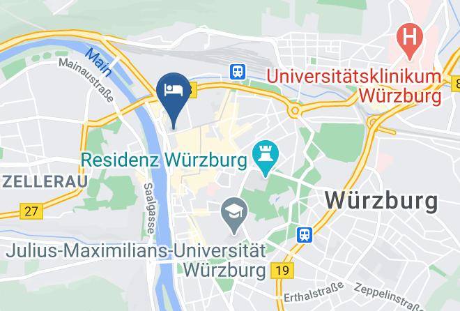 Wurzburg - Hotel Strauss Wurzburg Maps