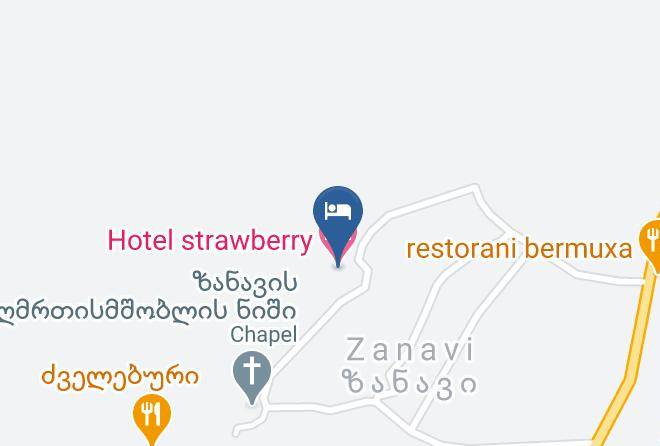 Borjomi - Hotel Strawberry Maps