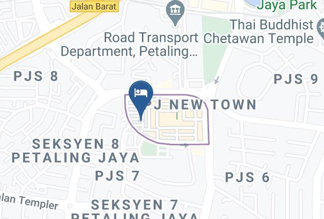 Hotel Strawberry Fields Map