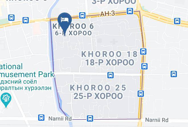 Ulaanbaatar - Hotel Street63 Maps