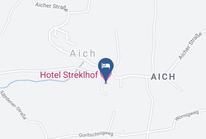 Hotel Streklhof Map - Carinthia - Villach Land