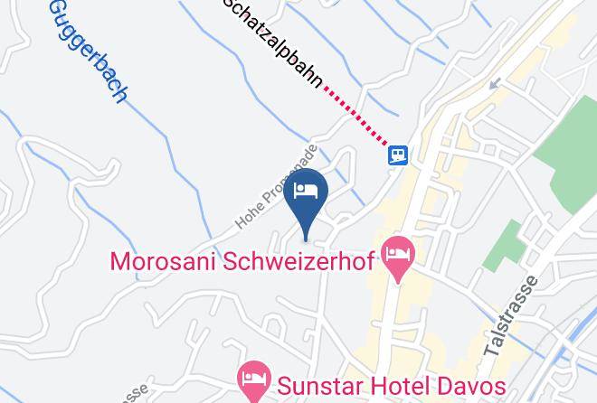 Prattigau Davos - Hotel Strela Maps