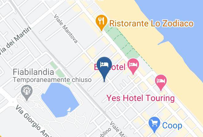 Rimini - Hotel Stresa Maps