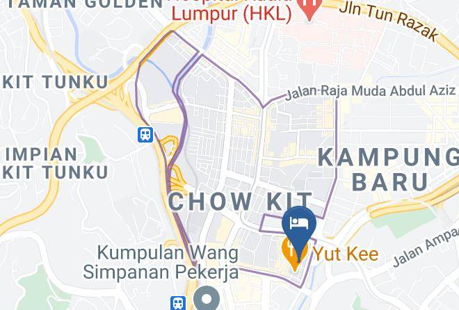 Kuala Lumpur - Hotel Stripes Kuala Lumpur Autograph Collection Maps