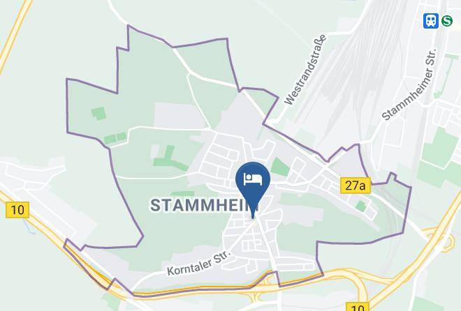Stuttgart - Hotel Strobel Maps