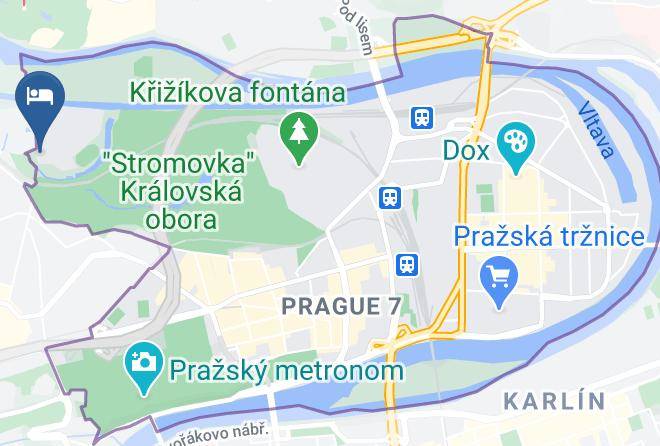 Prague - Hotel Stromovka Sro Maps