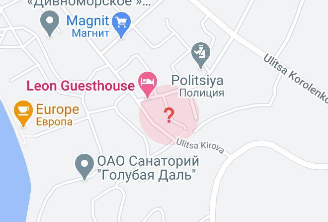 Hotel Studencheskiy Map