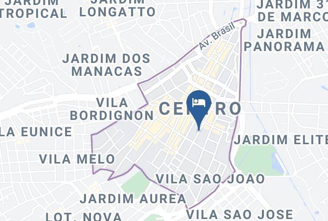 Mogi Mirim - Hotel Studio Smart Office Maps
