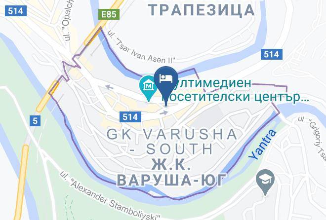 Veliko Tarnovo - Hotel Studio Maps