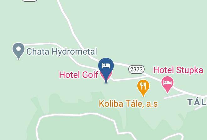 Brezno - Hotel Golf Maps