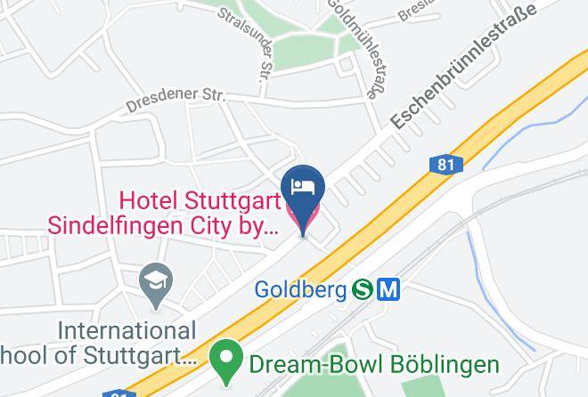 Boblingen - Hotel Stuttgart Sindelfingen City By Tulip Inn Maps