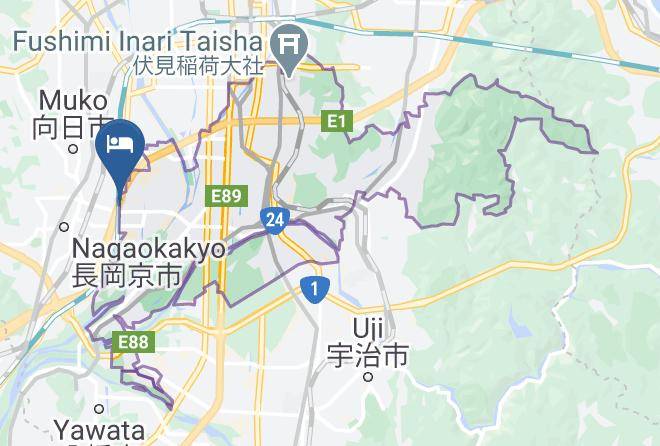 Kyoto City Fushimi Ward - Hotel Style & Lish Maps