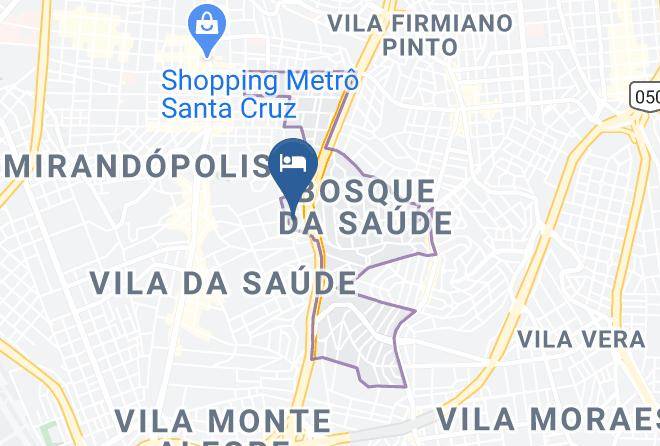 Sao Paulo Vila Da Saude - Hotel Styllus Maps