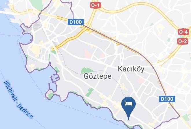 Kadikoy - Hotel Suadiye Maps