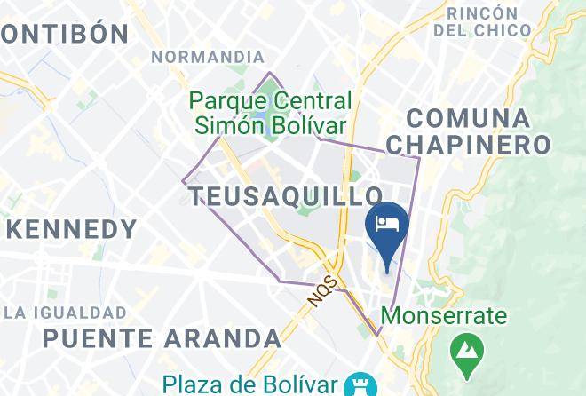 Bogota - Hotel Suamox Maps