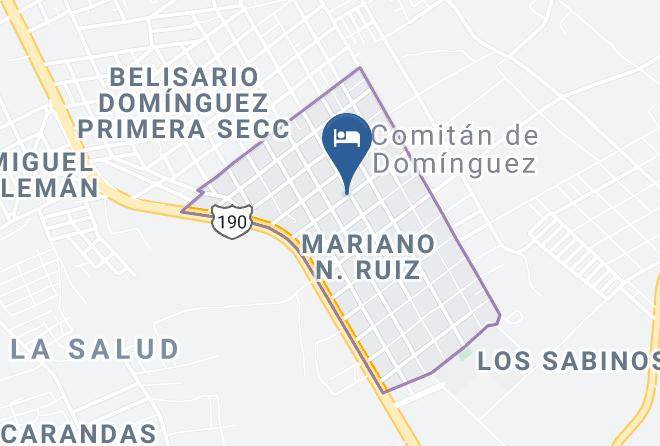 Comitan De Dominguez - Hotel Suarez'g Maps
