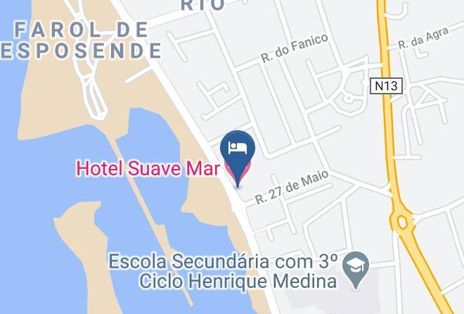 Esposende - Hotel Suave Mar Maps