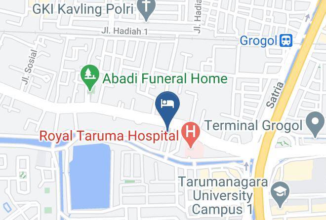 West Jakarta - Hotel Suba Maps