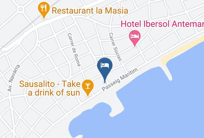 Hotel Subur Maritim Map