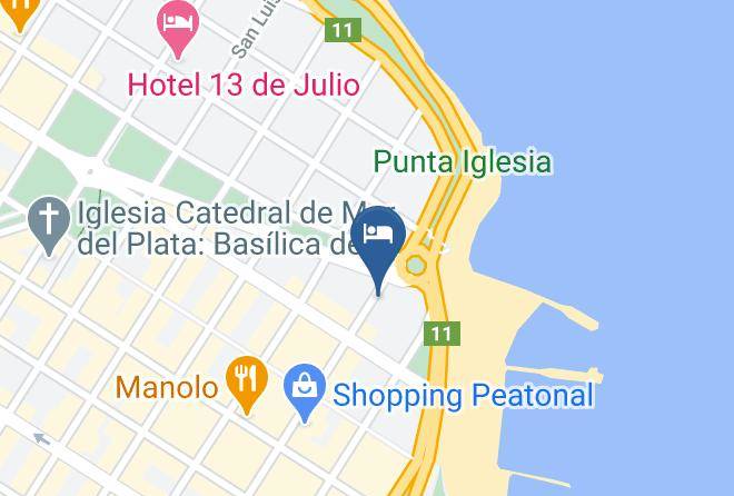 General Pueyrredon Partido - Hotel Sudamericano Maps