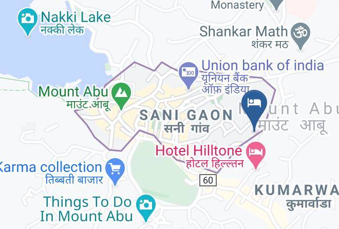 Mount Abu - Hotel Sudhir New Maps