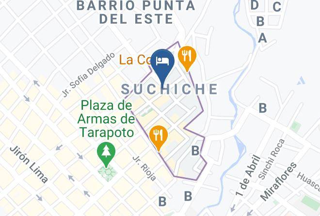 Tarapoto - Hotel Sueno Tropical Tarapoto Maps