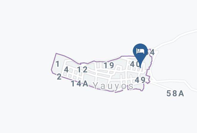 Hotel Suenos Del Chuncho Map